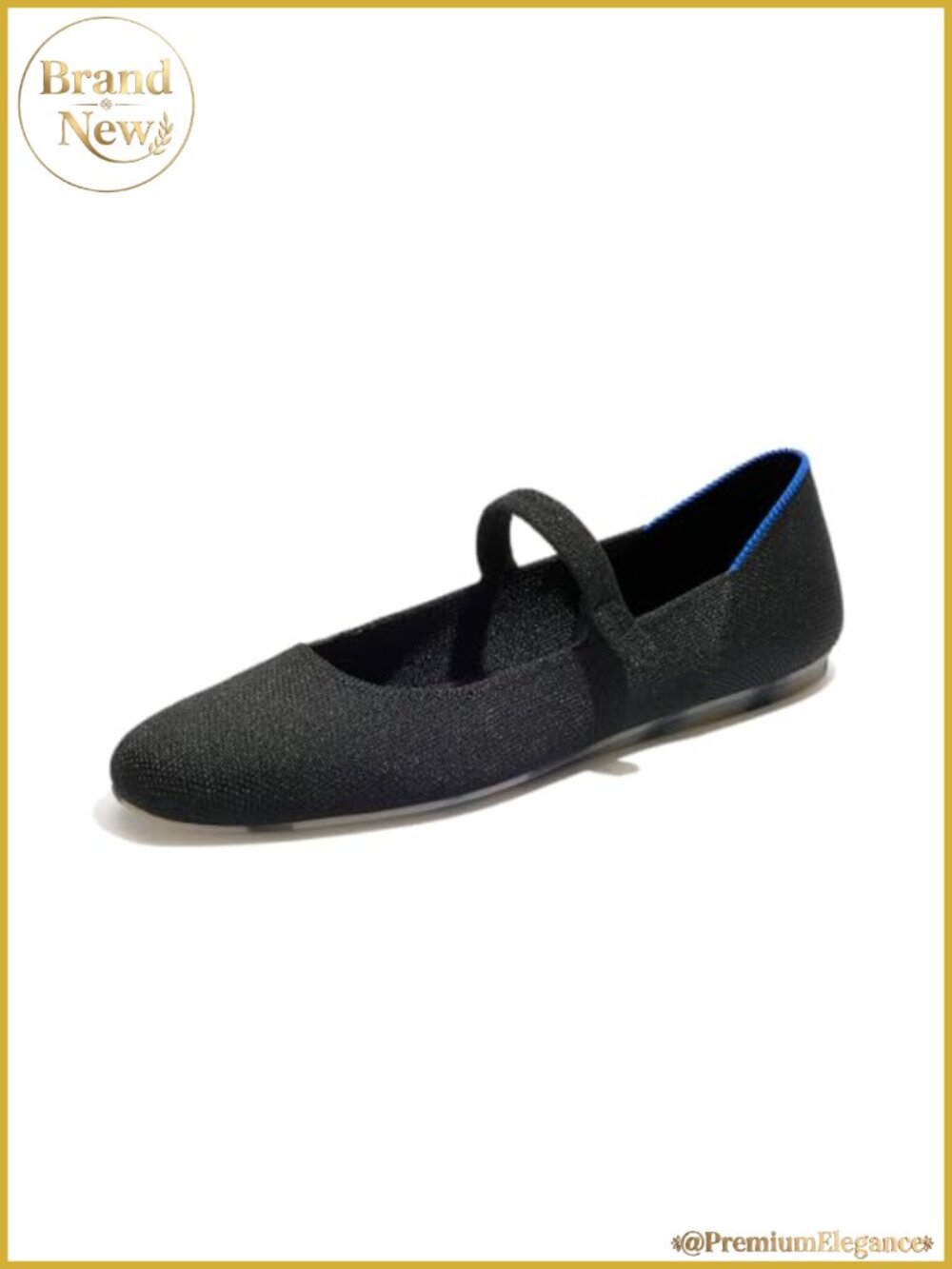 Rothy's The Square Mary Jane Women's Knit Flat Machine Washable Recycled Plastic